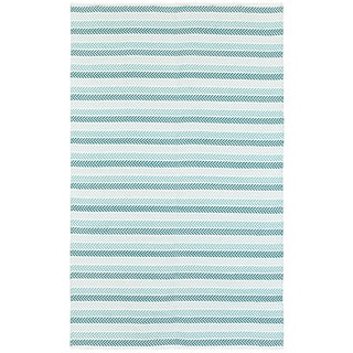 L and R Home Altair Set of 3 Teal and Green Indoor Area Rugs (5' x 7'9", 2' x 8', 2' x 3')