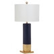 Safavieh Dolce 31-Inch H Navy  /  Gold Table Lamp  (Set of 2)