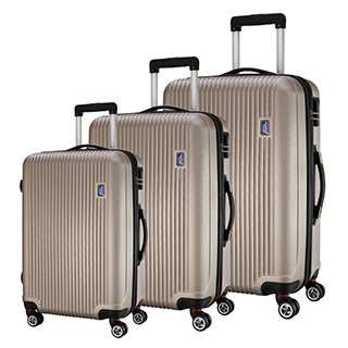 American Traveler 3-piece Hardside Spinner Luggage Set