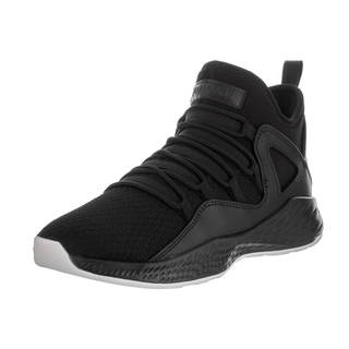 Nike Jordan Kids' Jordan Formula 23 Bg Black Synthetic-leather Basketball Shoes