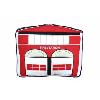 Fire Station Decorative Throw Pillow