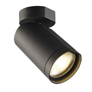 SLV Lighting Bilas Spot Single LED Black Wall/Ceiling Lamp