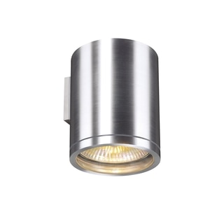 SLV Lighting Rox 1-light Brushed Aluminum Wall Lamp