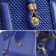 Dasein Faux Leather Medium Weaved Design Satchel Bag - Thumbnail 12
