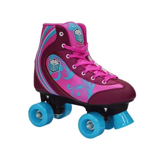 Epic Cotton Candy Quad Speed Roller Skates