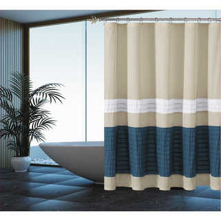 Portico Pleated Shower Curtain