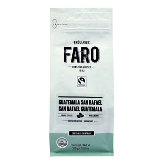 Faro Roasting Houses Guatemala San Rafael 10-ounce Certified Organic and Fair Trade Exclusive Whole Bean Coffee