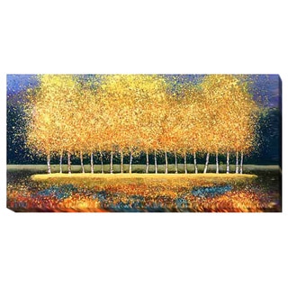 Melissa Graves-Brown 'Golden Stand' Gallery-wrapped Canvas Giclee Art
