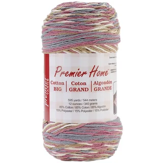 Home Cotton Grande Yarn - Multi-Rosy Cheeks