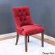 Lemele Tufted Velvet Dining Chairs (Set of 2) - Thumbnail 8