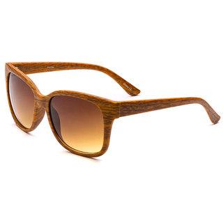 Pop Fashionwear P4129 Children Wood Wayfarer Sunglasses