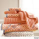 Amraupur Overseas 6-Piece Yarn Dyed Oxford Towel Set - Thumbnail 4