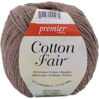 Cotton Fair Solid Yarn-Cocoa