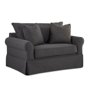 Brook Contemporary Grey Dreamquest Chair Sleeper