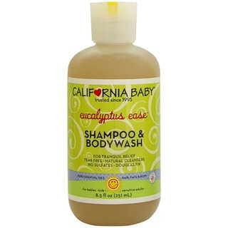 California Baby Eucalyptus Ease 8.5-ounce Shampoo and Body Wash