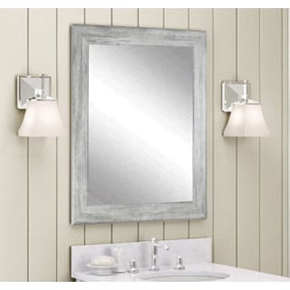 Barnwood Weathered Grey Wall Mirror