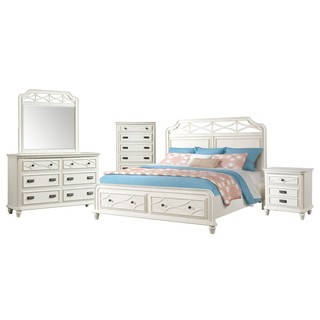 Picket House Furnishings Mysteria Bay Queen Storage 5PC Bedroom Set