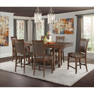 Picket House Furnishings Pruitt Counter 7PC Dining Set-Table & 6 Counter Side Chairs