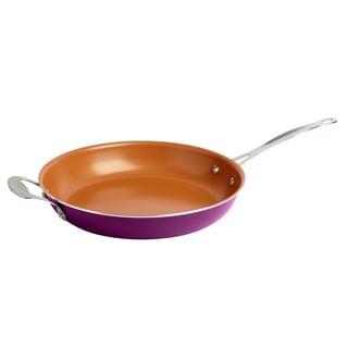 Gotham Steel 12.5-inch Purple Ceramic Non-Stick Fry Pan