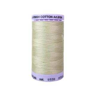 Mettler Silk Finish Cotton #50 547yd Straw