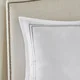 Madison Park 400 Thread Count Embroidered Cotton Sateen Pillowcase Pair 4 Color Option - Thumbnail 7