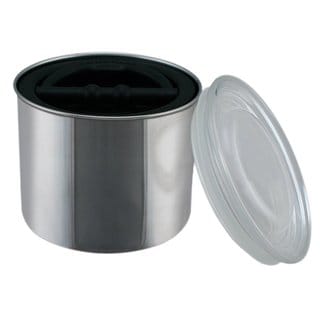 AirScape Silver Stainless Steel Small 4-inch Food Storage Canister