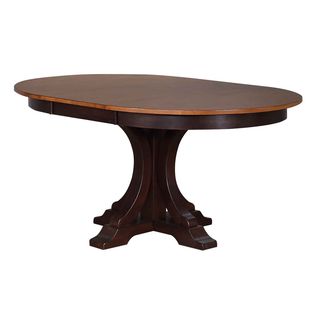 Iconic Furniture Company45" x 45" x 63" Round Deco Dining Table In Whiskey/Mocha