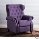 Walder Tufted Fabric Recliner Club Chair by Christopher Knight Home - Thumbnail 2