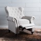 Walder Tufted Fabric Recliner Club Chair by Christopher Knight Home - Thumbnail 13