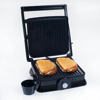 Panini Press Indoor Grill Maker by Chef Buddy
