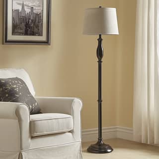 Ellsworth Black Traditional Floor Lamp by iNSPIRE Q Classic