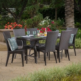 Dudley Outdoor 7-piece Rectangle Dining Set by Christopher Knight Home