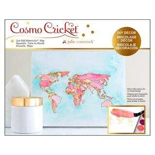 Cosmo Cricket Just Add Watercolor Block Map