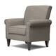 Copper Grove Herve Dove Grey Linen Arm Chair - Thumbnail 2