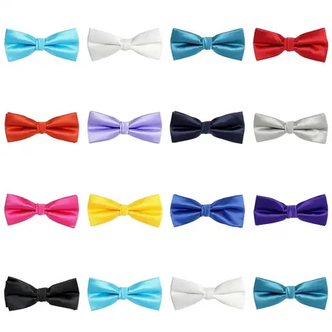 Mens Pre Tied Bow Tie (2 INCH)-20 Colors