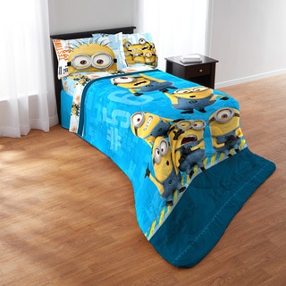 Despicable Me Minions Testing 1234 5-piece Bed In A Bag Set