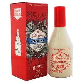 Old Spice Wild Collection Wolfthorn Scent Men's 4.25-ounce Cologne Spray
