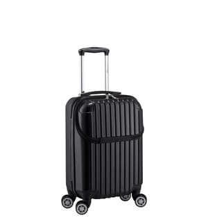 Euro Style Collection 22-inch Carry On Hardside 17-inch Laptop Spinner Suitcase