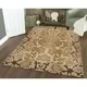 Thumbnail 19, Admire Home Living Amalfi Transitional Oriental Floral Damask Pattern Area Rug. Changes active main hero.