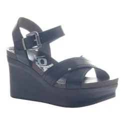Women's OTBT Bee Cave Black Leather