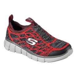 Boys' Skechers Equalizer 2.0 Well Played Slip-On Sneaker Red/Gray