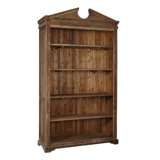 Khepri Natural Pine Wood Bookcase