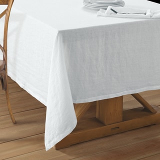 Washed Belgian Linen Tablecloth