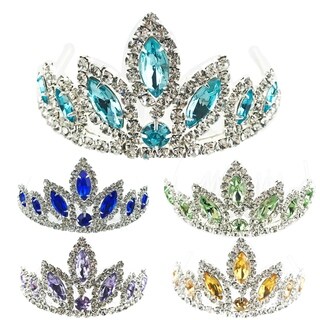 The Elementalist Rhinestone Tiara by Kate Marie (5 options available)
