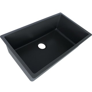 Titan Quartz 31-inch Undermount Single-bowl Kitchen Sink