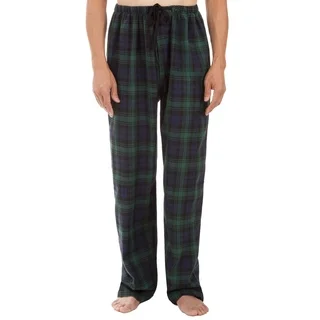 Leisureland Men's Green Plaid Pajama Pants (4 options available)