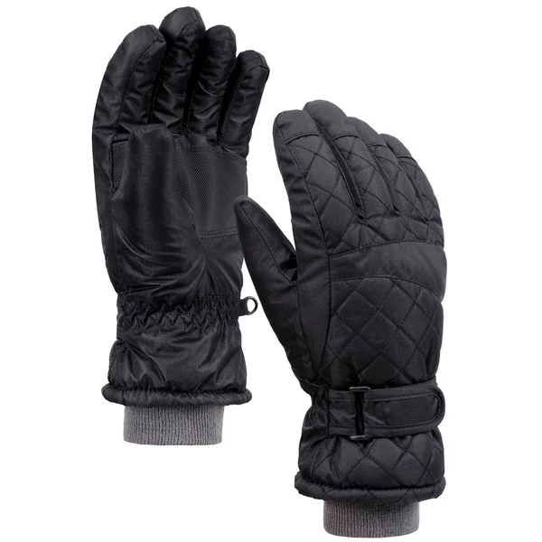Premium Women's Waterproof Quilted Thinsulate Lined Snow Gloves