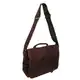 Amerileather 'Woody' Leather 15-inch Laptop Messenger Bag - Thumbnail 0