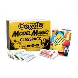Crayola Model Magic Assorted Colors 1 oz Modeling Compound Pouches (Case of 75)