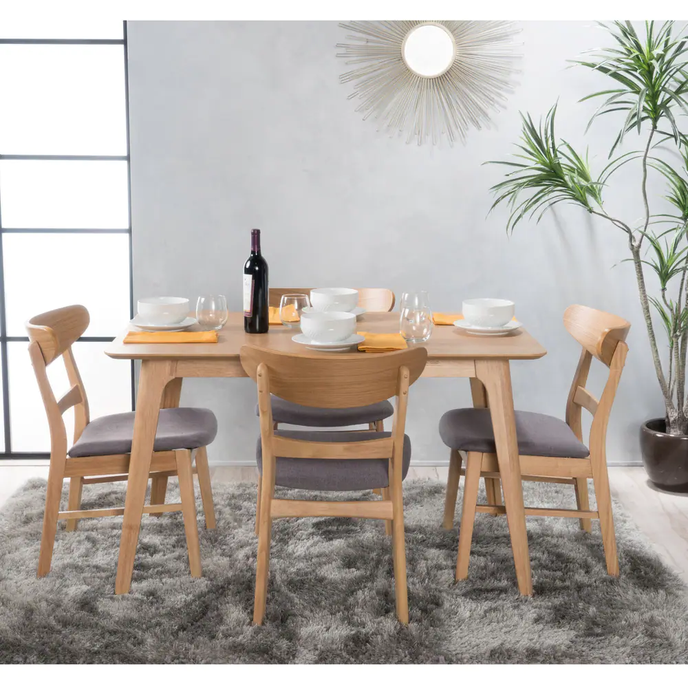 Idalia 5-piece Wood Rectangular Dining Set by Christopher Knight Home